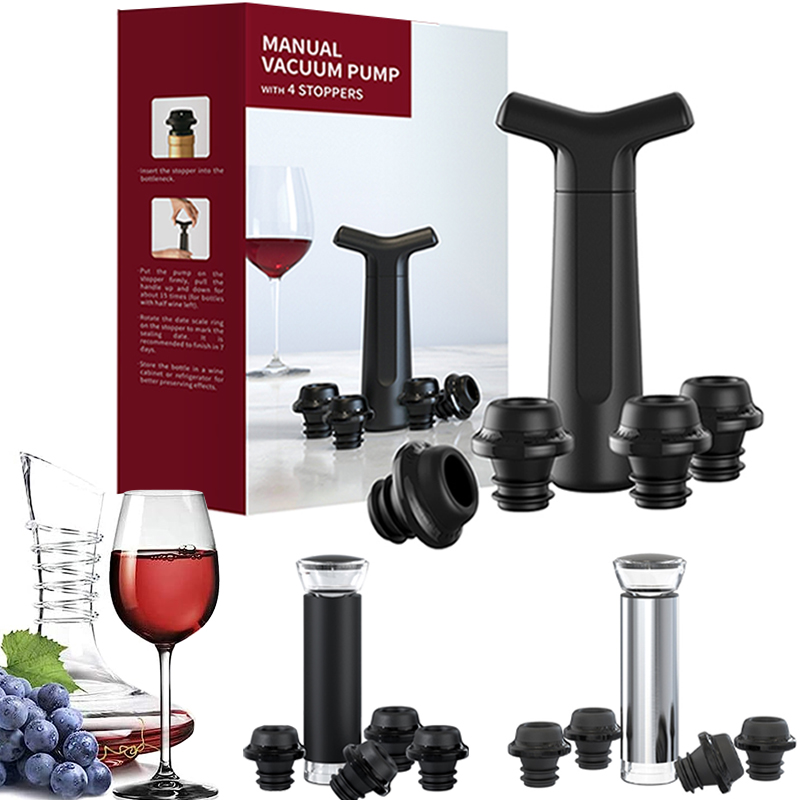 Vacuum Wine Stoppers Vacuum Pu - огляд і ціна Wine Preservation Pump