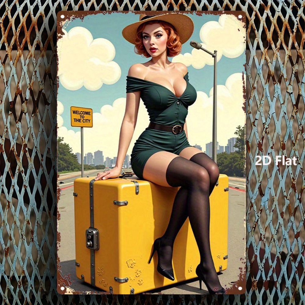 Vintage Beauty with Suitcase M - огляд і ціна Home Bar And Kitchen