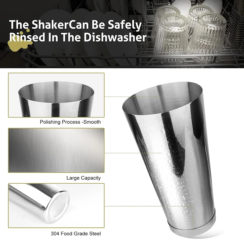 Boston Cocktail Shaker Set 18  - огляд і ціна Boston Shaker Set