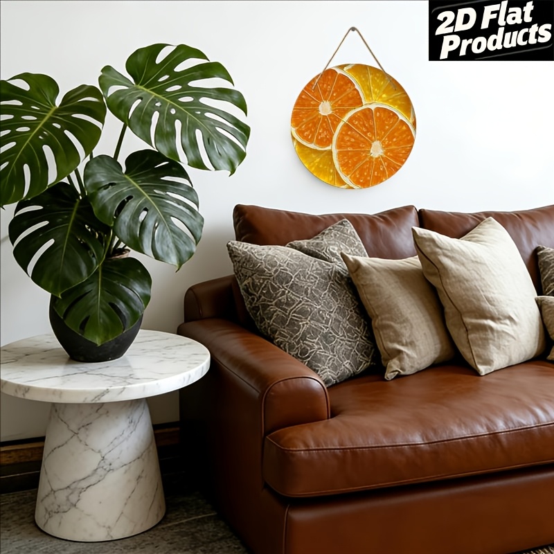 Modern Orange Aluminum Wall Ar - огляд і ціна Home Bar And Kitchen