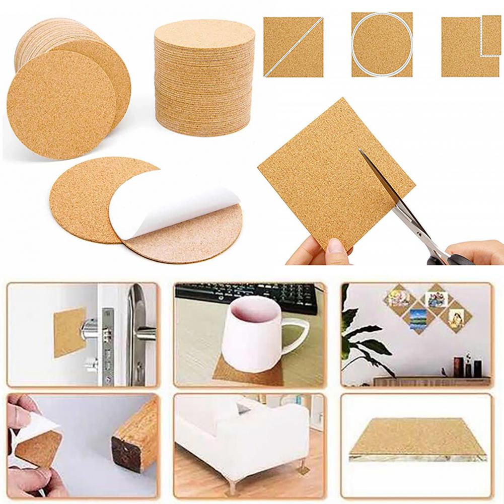10Pcs Cork Coasters Square Cor - огляд і ціна Home Bar Supplies