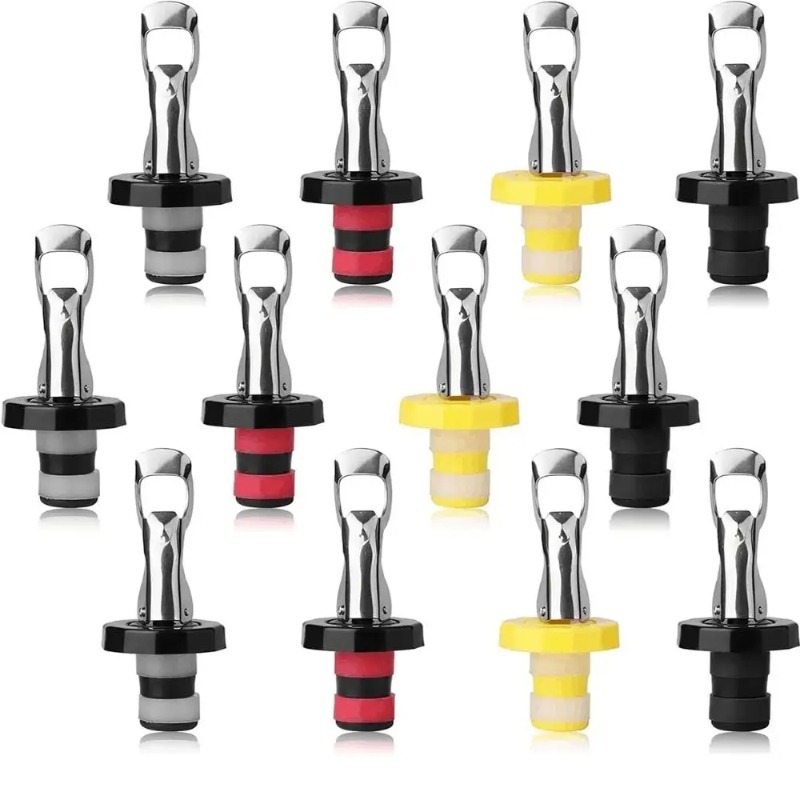 1/12PCS Vacuum Bottle Stoppers - огляд і ціна Wine Preservation Pump