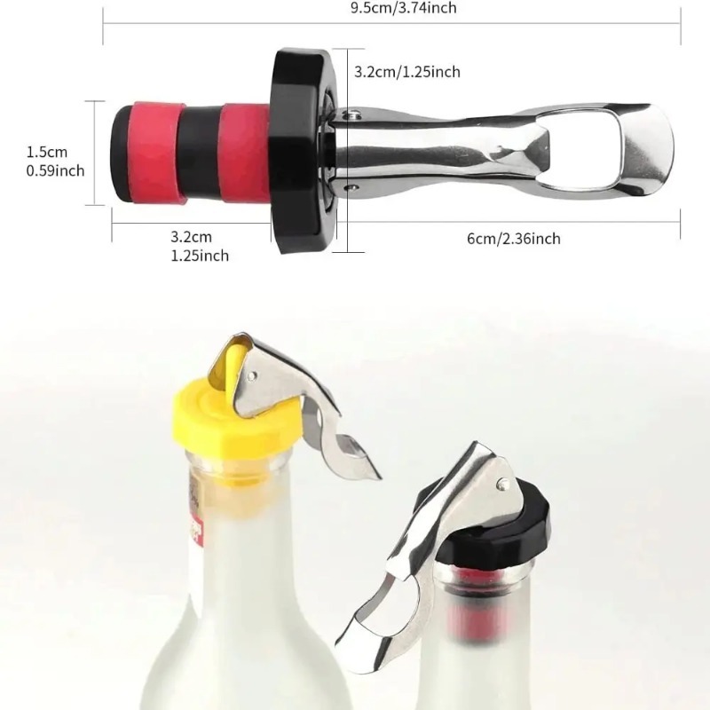 1/12PCS Vacuum Bottle Stoppers - огляд і ціна Wine Preservation Pump