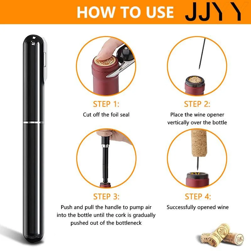 Air Pump Wine Bottle Opener St - огляд і ціна Wine Preservation Pump