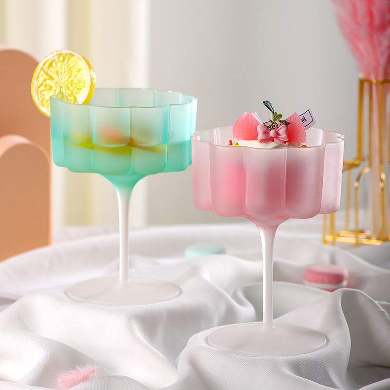 Colorful Frosted Glass Cocktai - огляд і ціна Home Bar Set