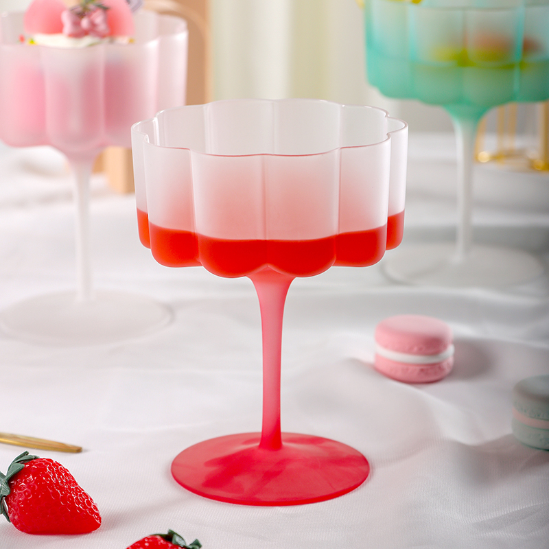 Colorful Frosted Glass Cocktai - огляд і ціна Home Bar Set