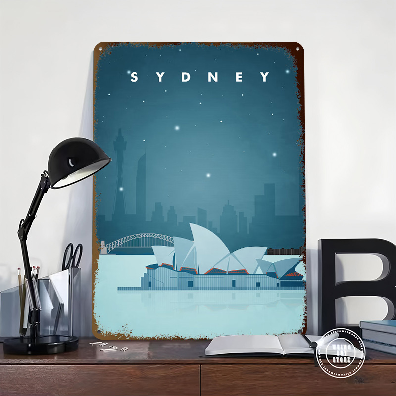 Sydney Travel Poster Customize - огляд і ціна Home Bar Sydney